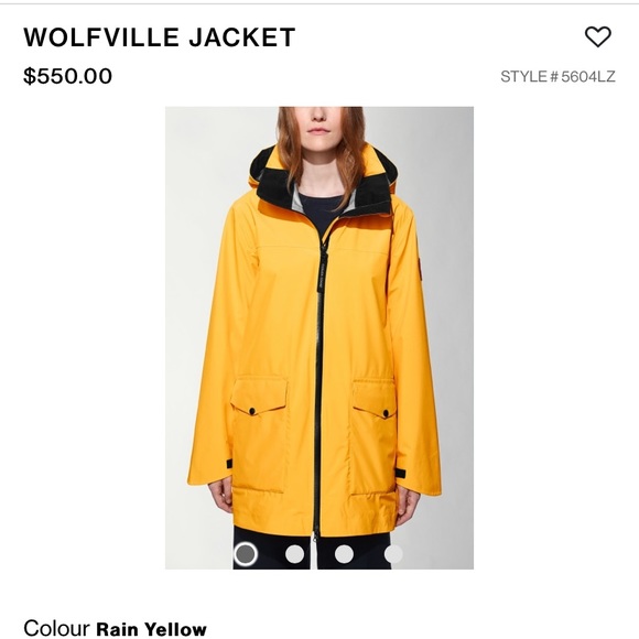 raincoat canada goose